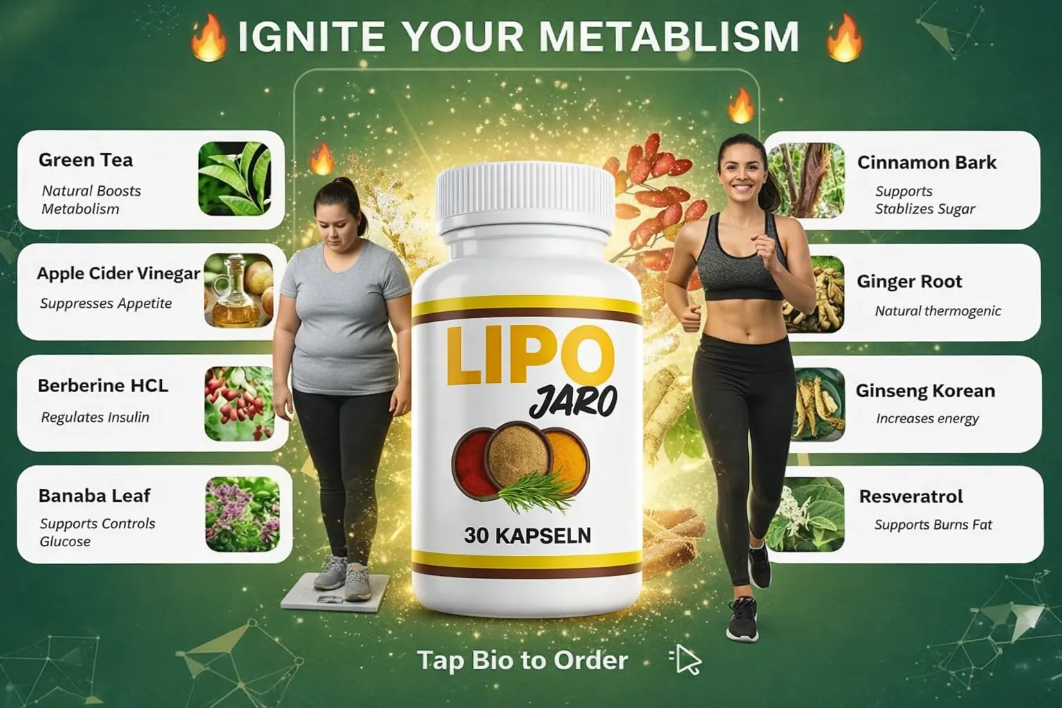 LipoJaro Ingredients